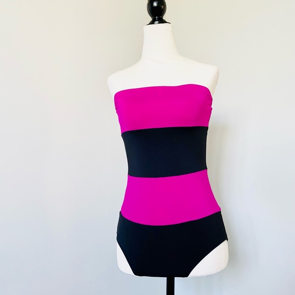 DKNY Strapless One piece swimsuit - Picture 4 of 4